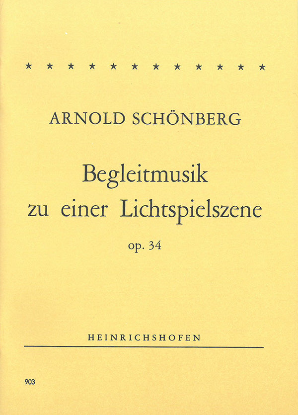 Schoenberg: Begleitmusik zu einer Lichtspielszene, Op. 34
