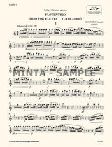 Zempléni: Trio for Flutes