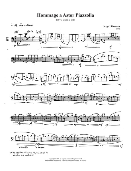 Liderman: Hommage a Astor Piazzolla