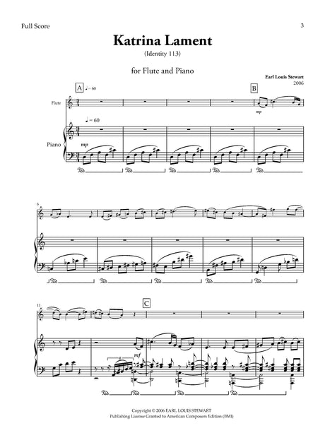 Stewart: Katrina Lament