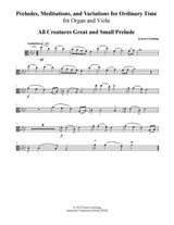 Griebling: Preludes, Meditations, and Variations for Ordinary Time