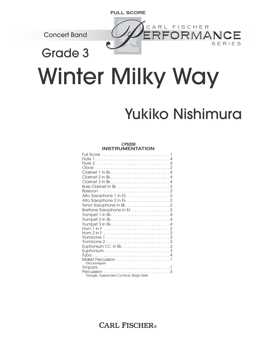 Nishimura: Winter Milky Way