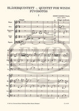 Szervánszky: Wind Quintet No. 1