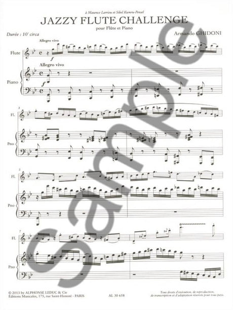 Ghidoni: Jazzy Flute Challenge