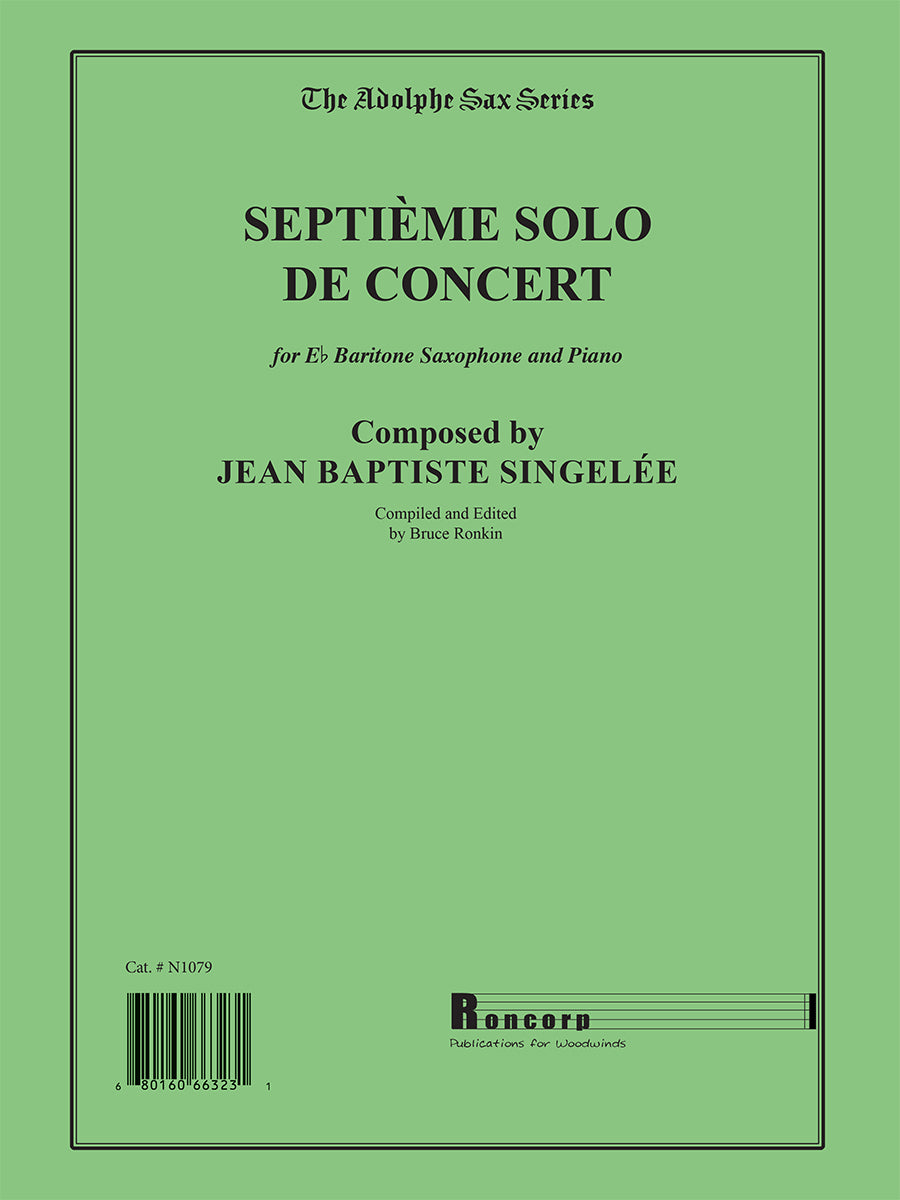 Singelée: Septième Solo de Concert, Op. 93