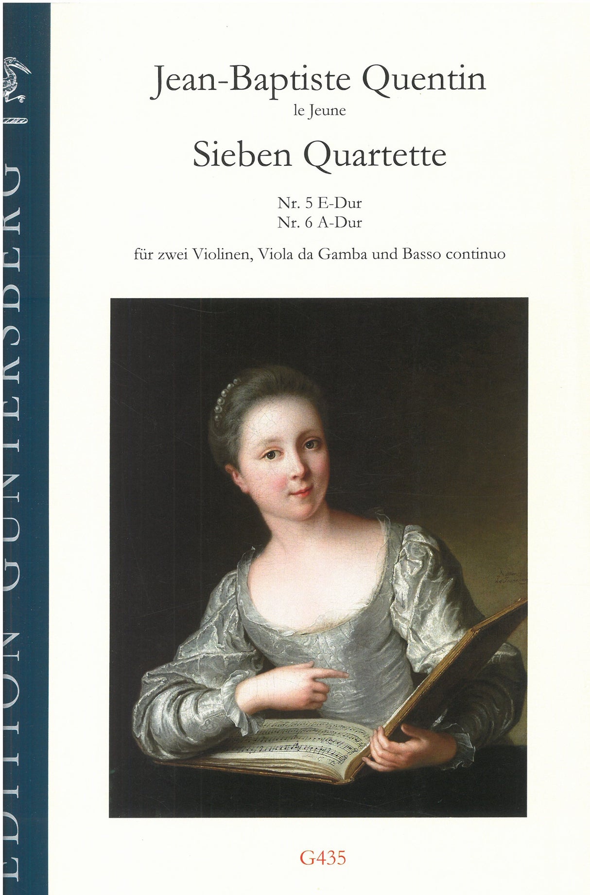 Quentin: 7 String Quartets - Volume 3 (No. 5 in E Major & No. 6 A Major)
