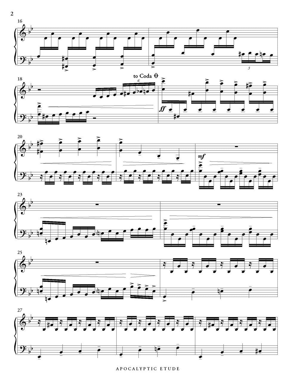 Hall: Apocalyptic Etude