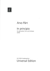 Pärt: In principio