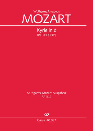 Mozart: Kyrie in D Minor, K. 341 (368a)