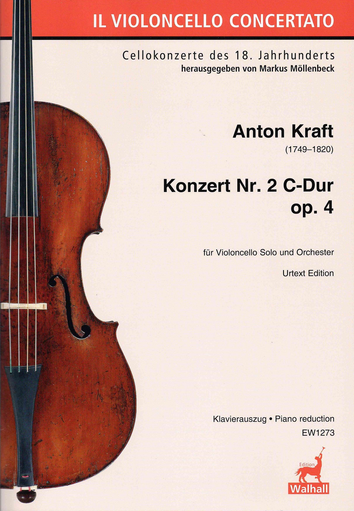 Kraft: Cello Concerto No. 2 in C Major, Op. 4