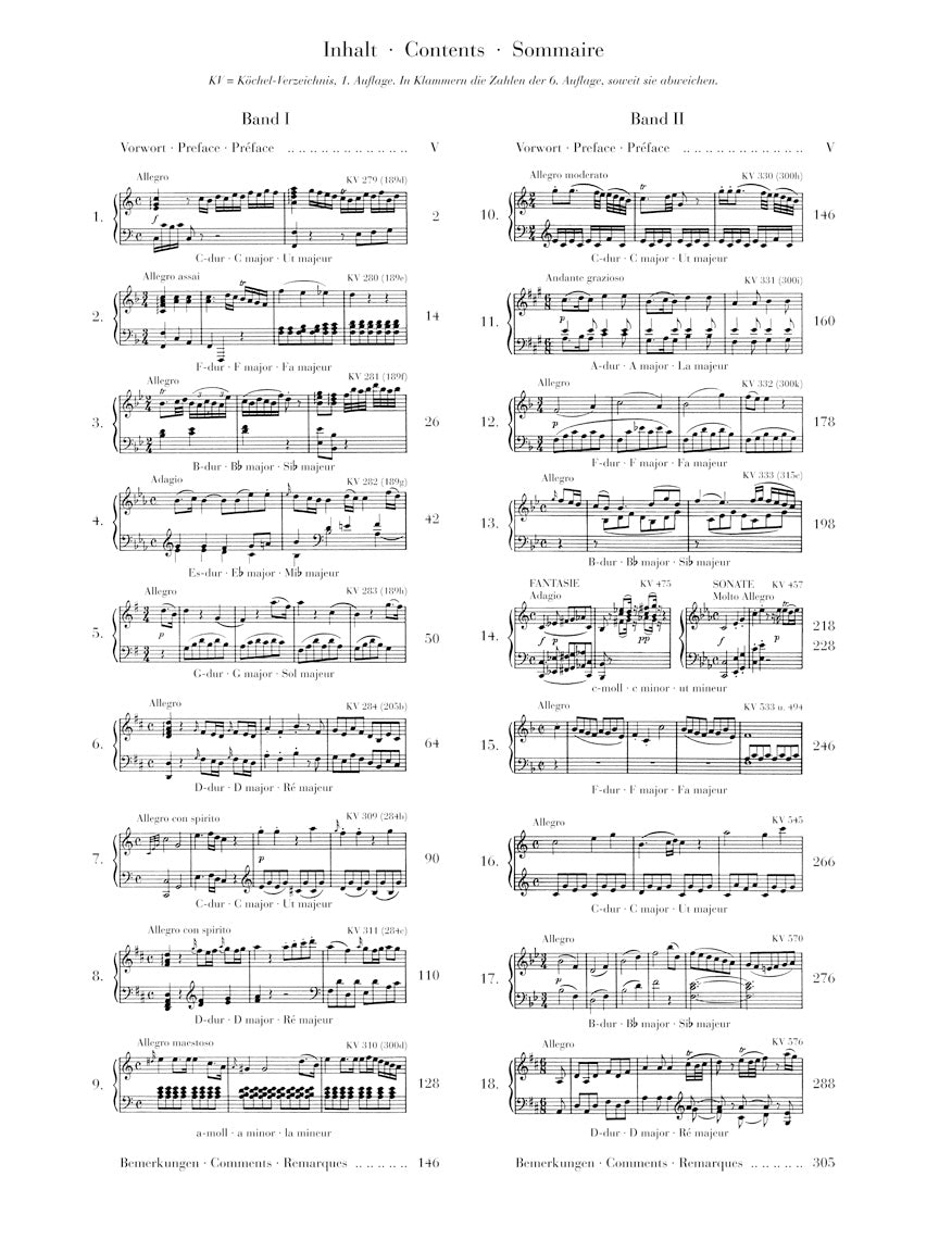 Mozart: Piano Sonata No. 18 in D Major (