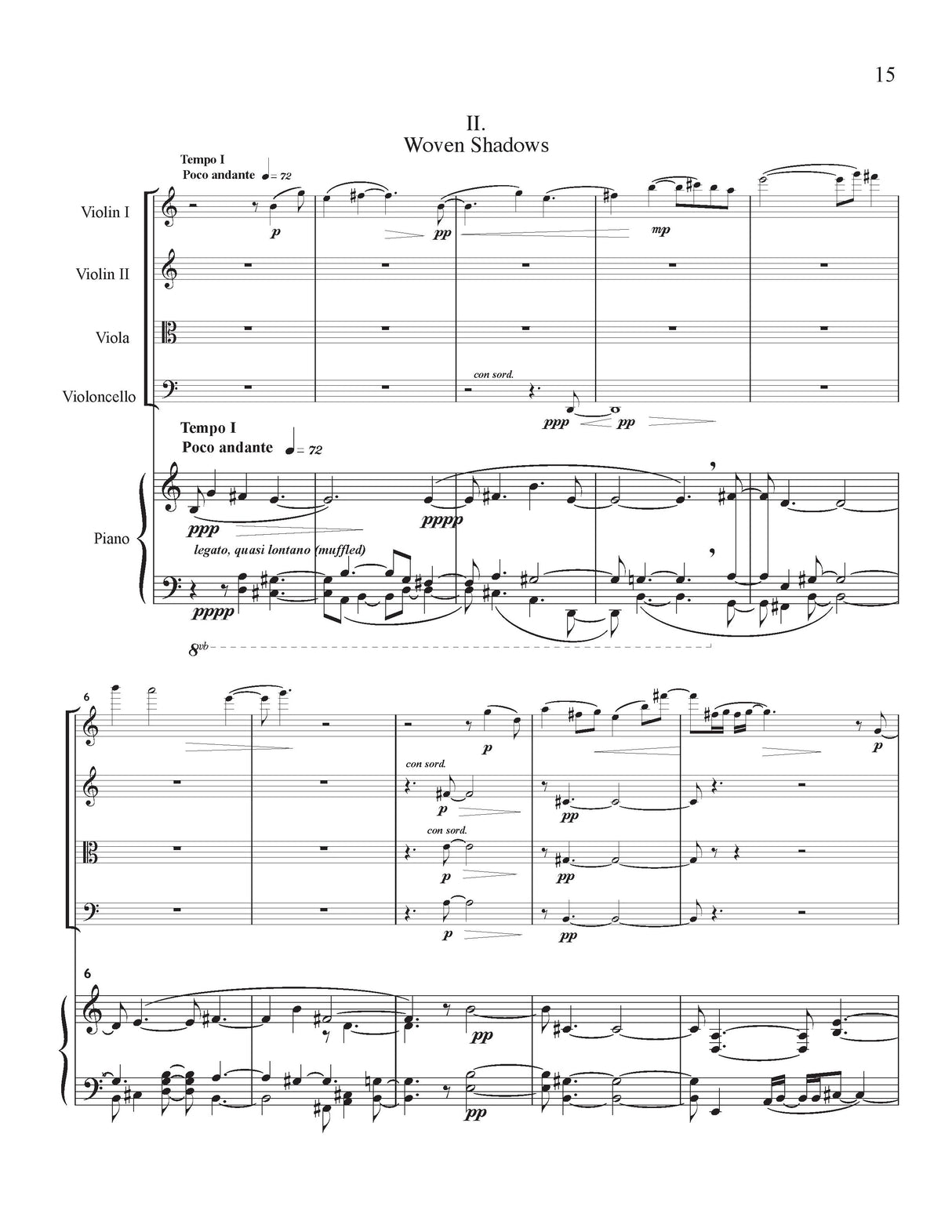 Read: Quintet for Piano and Strings