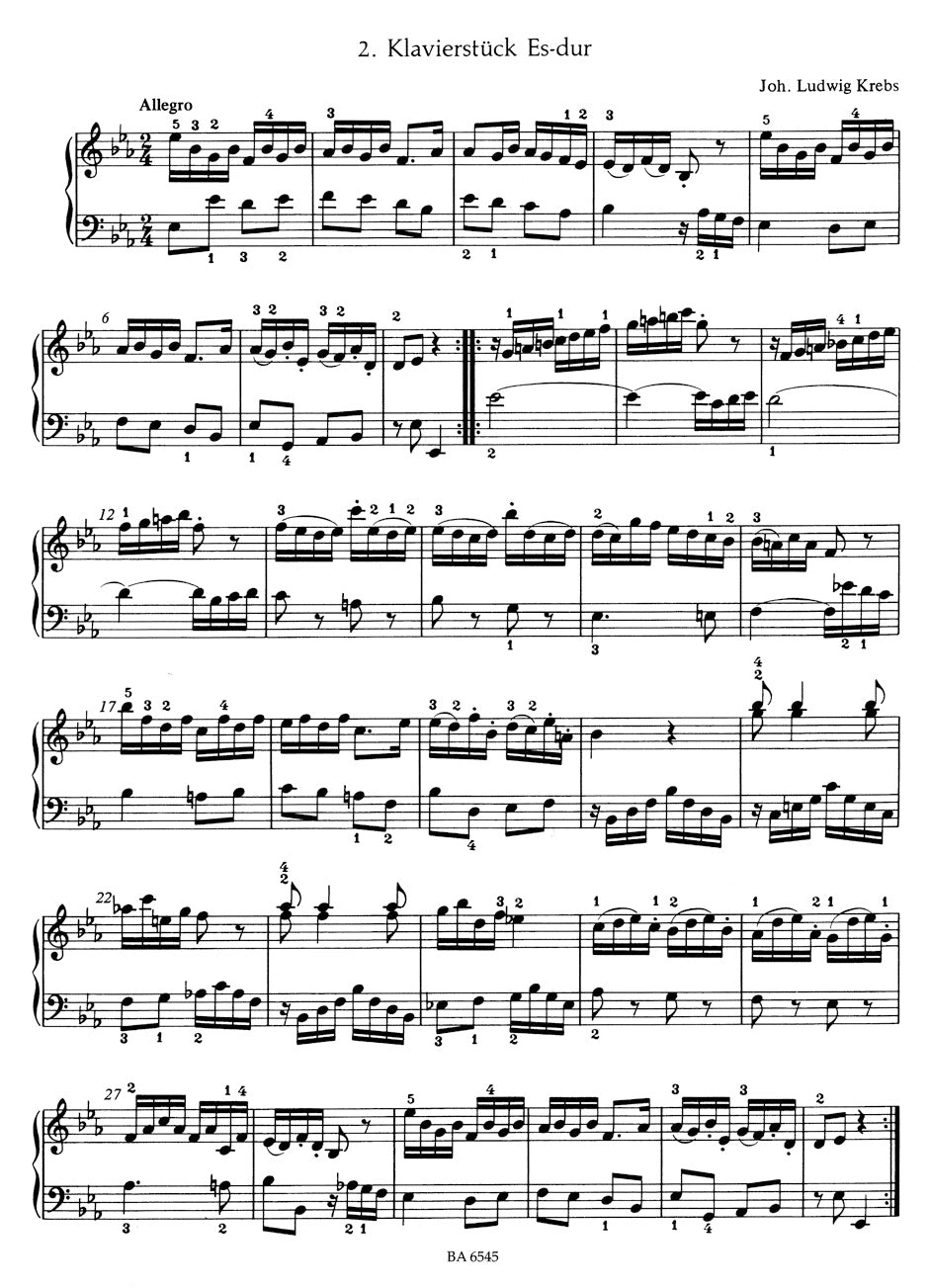 Sheet music composed by Johann Baptist Vaňhal (1739-1813) – Ficks