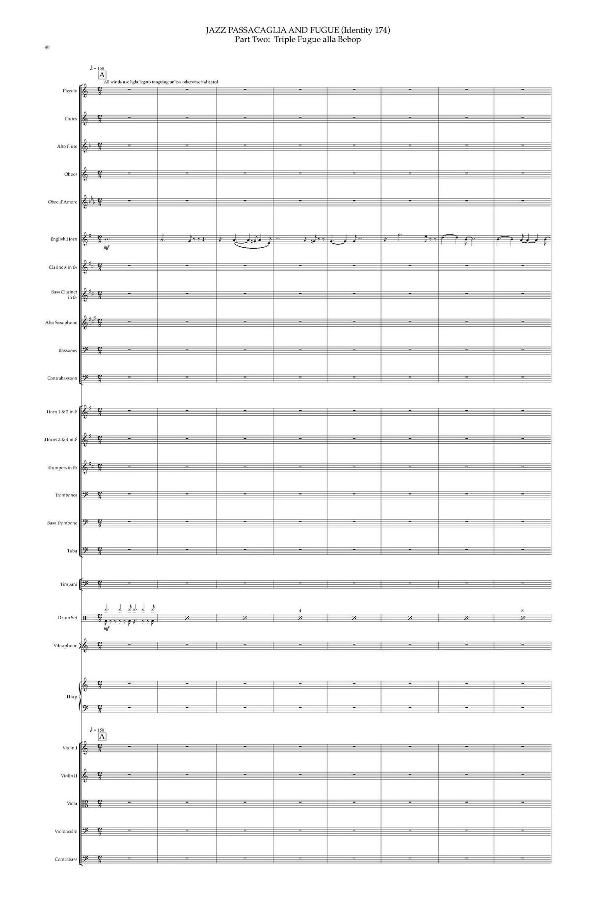 Stewart: Jazz Passacaglia and Fugue
