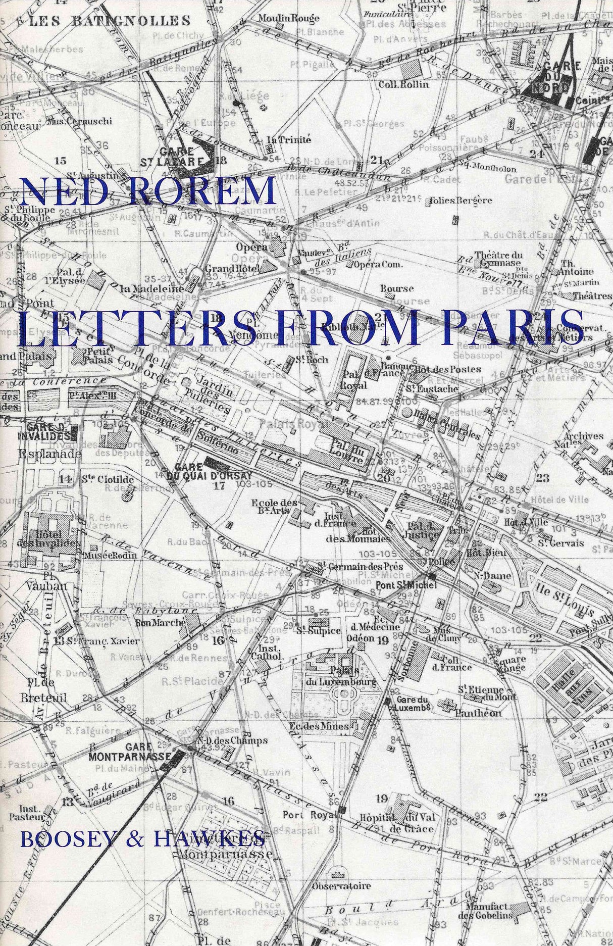 Rorem: Letters from Paris