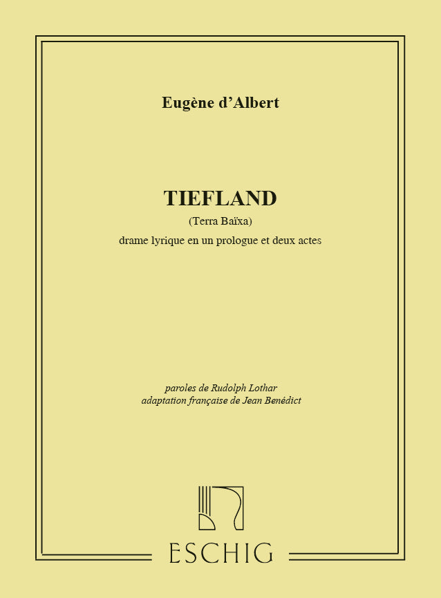 d'Albert: Tiefland