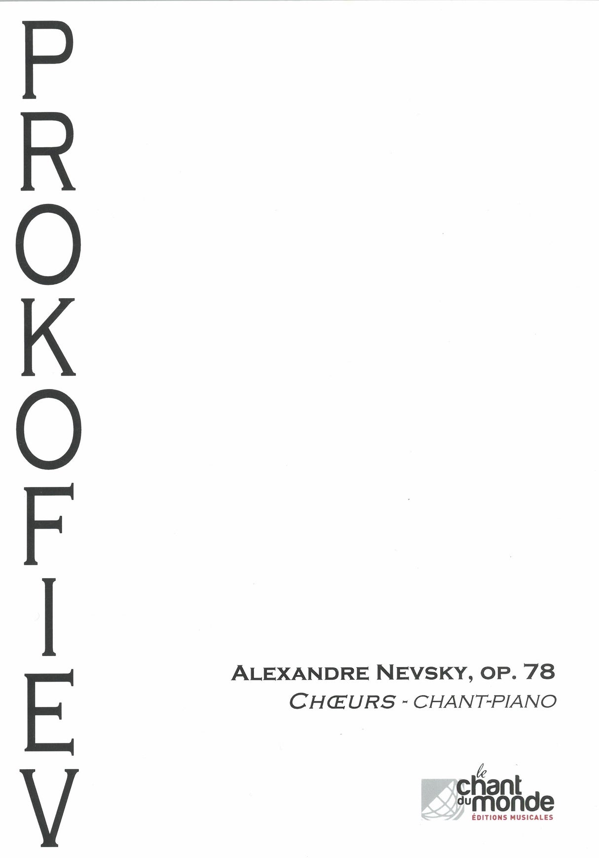 Prokofiev: Alexander Nevsky, Op. 78