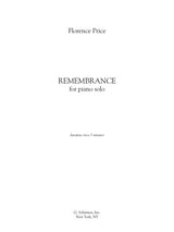 Price: Remembrance