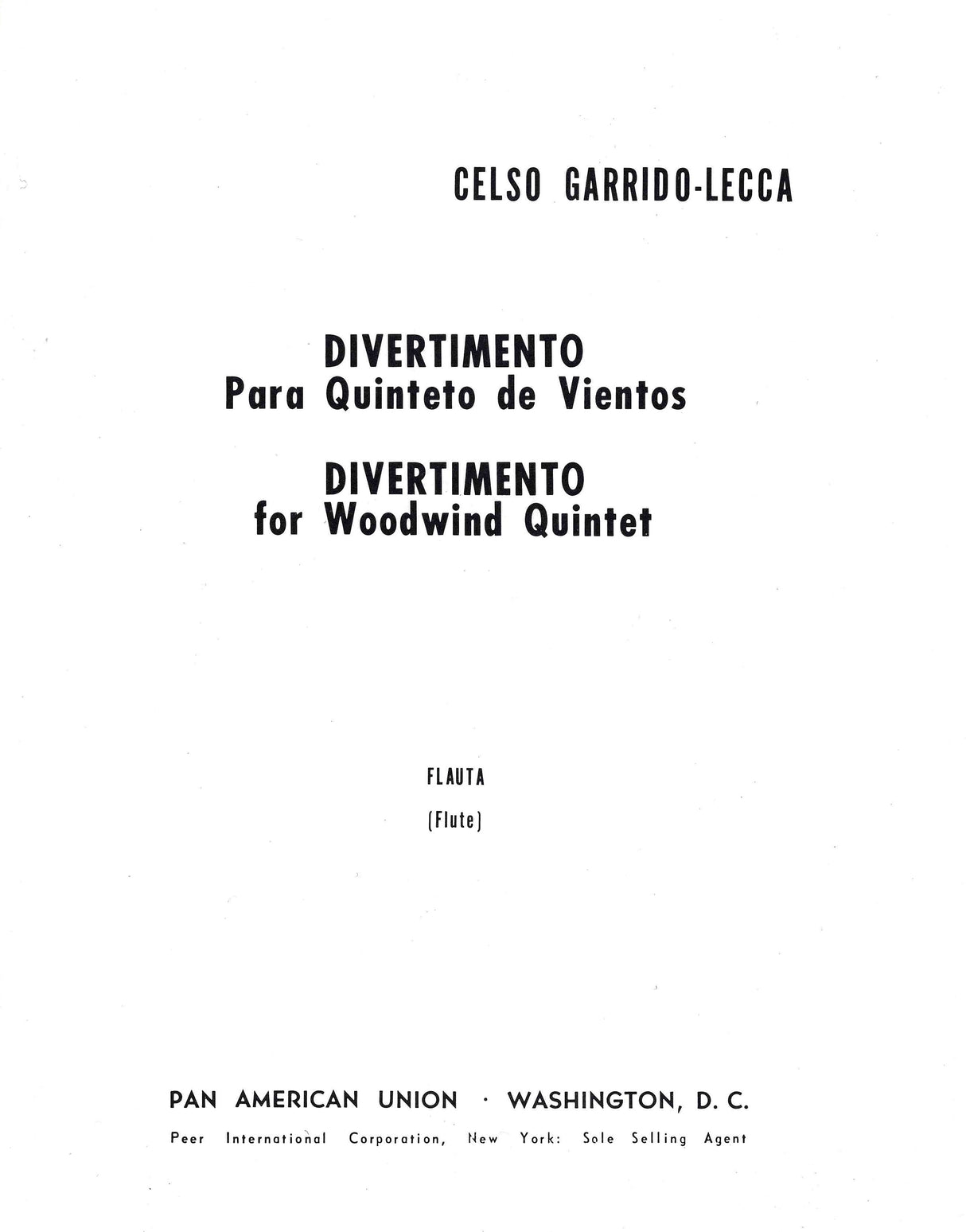 Garrido-Lecca: Divertimento