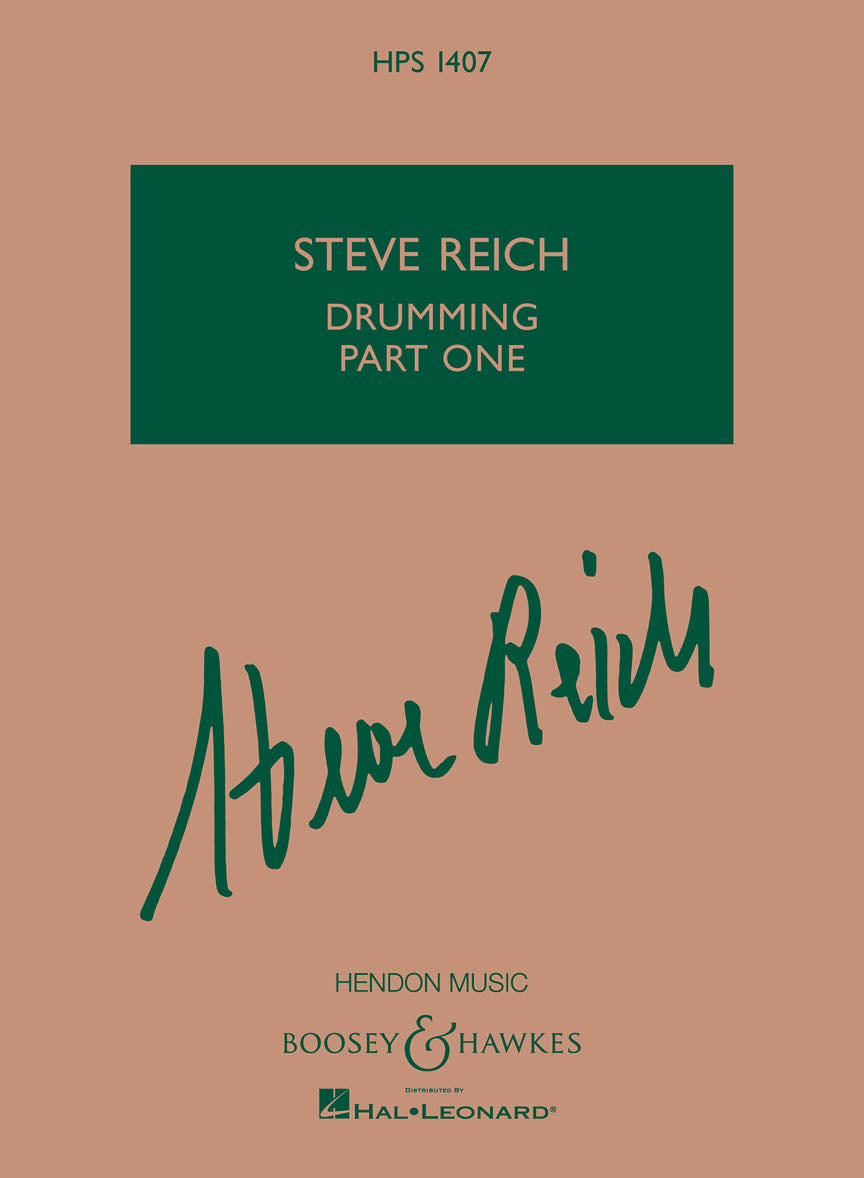 Sheet music composed by Steve Reich (1936-) – Ficks Music