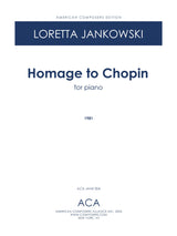 Jankowski: Homage to Chopin