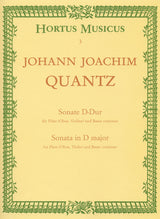 Quantz: Flute Sonata in D Major, QV 1:Anh.15a