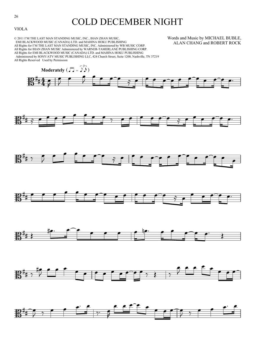 101 Christmas Songs for Viola