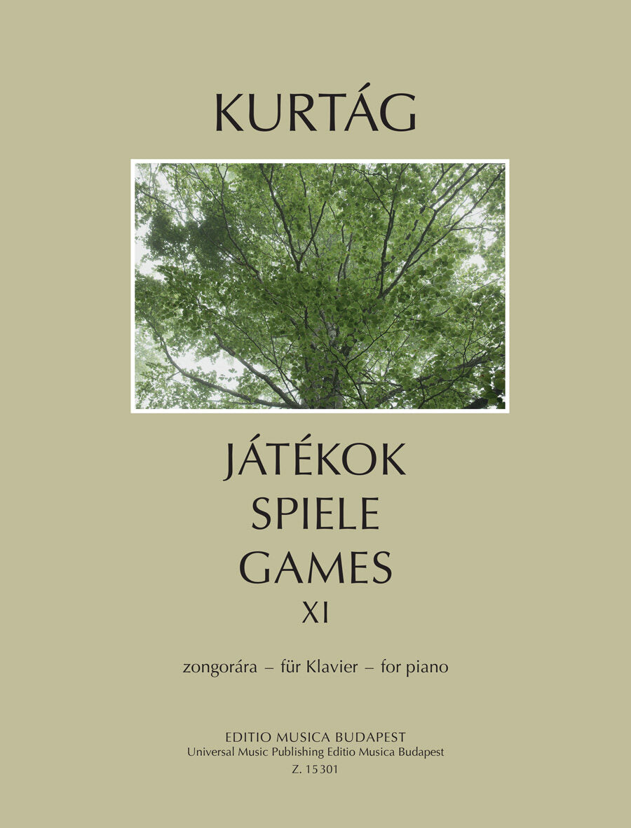 Kurtág: Games (Játékok) - Volume 11