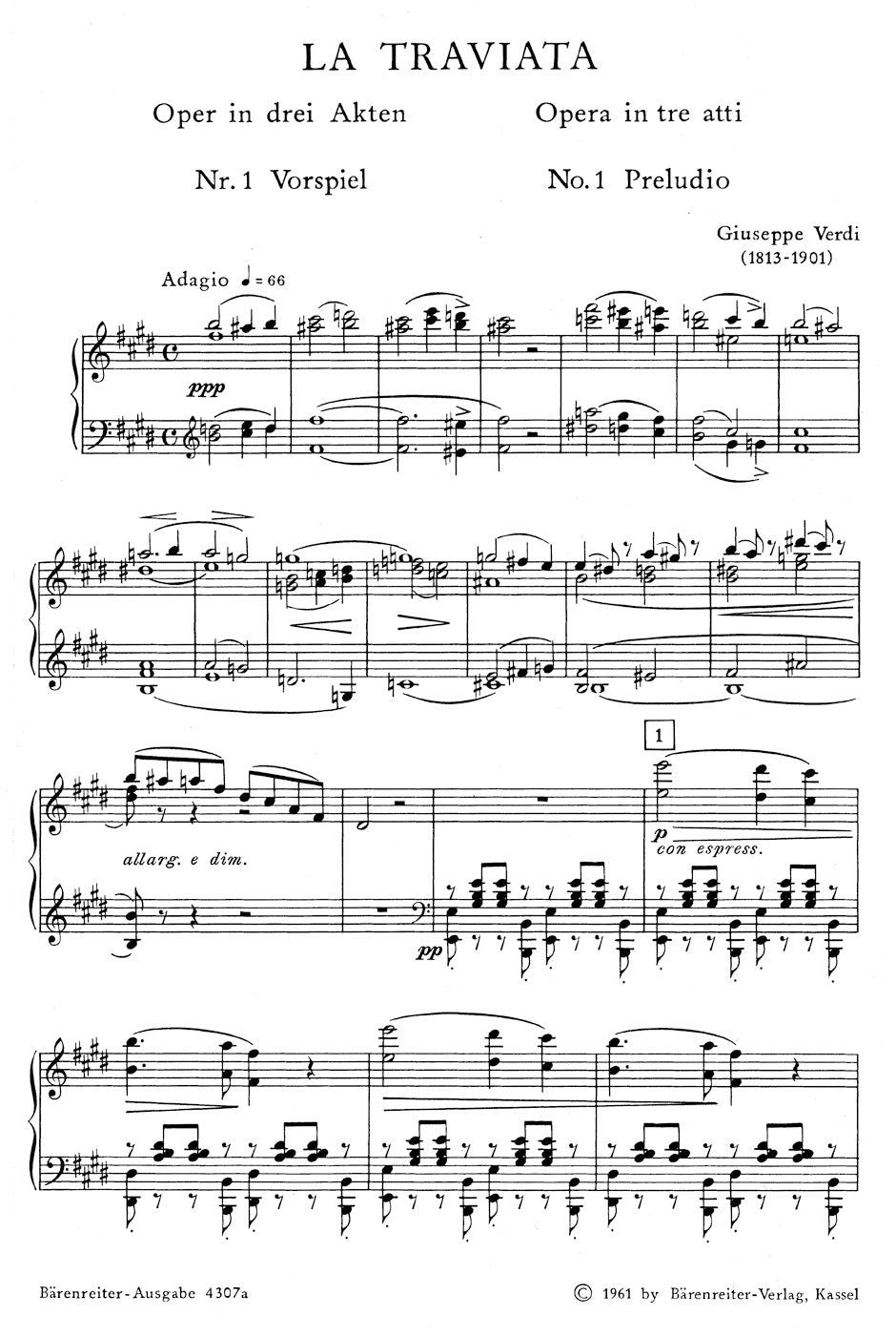Verdi: La Traviata – Ficks Music