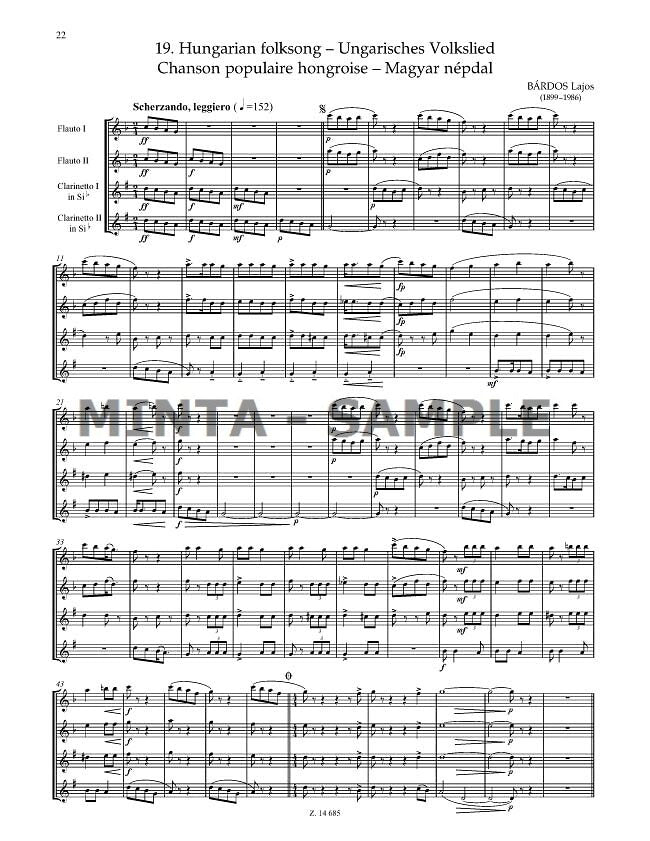 Quartets for Woodwinds