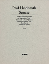 Hindemith: Organ Sonata No. 2 (arr. for brass quintet)