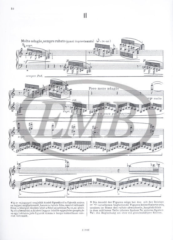 Bartók: 2 Elegies, Op. 8b