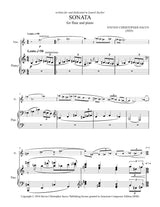 Sacco: Flute Sonata