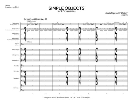 Raymond-Kolker: Simple Objects