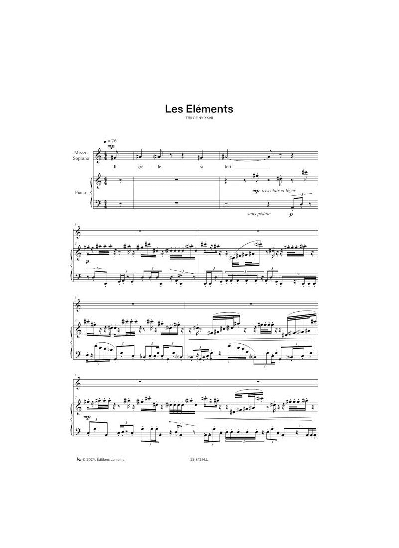 Lejet: 3 Poèmes d'après César Vallejo