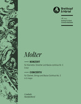 Molter: Clarinet Concerto No. 3 in G Major