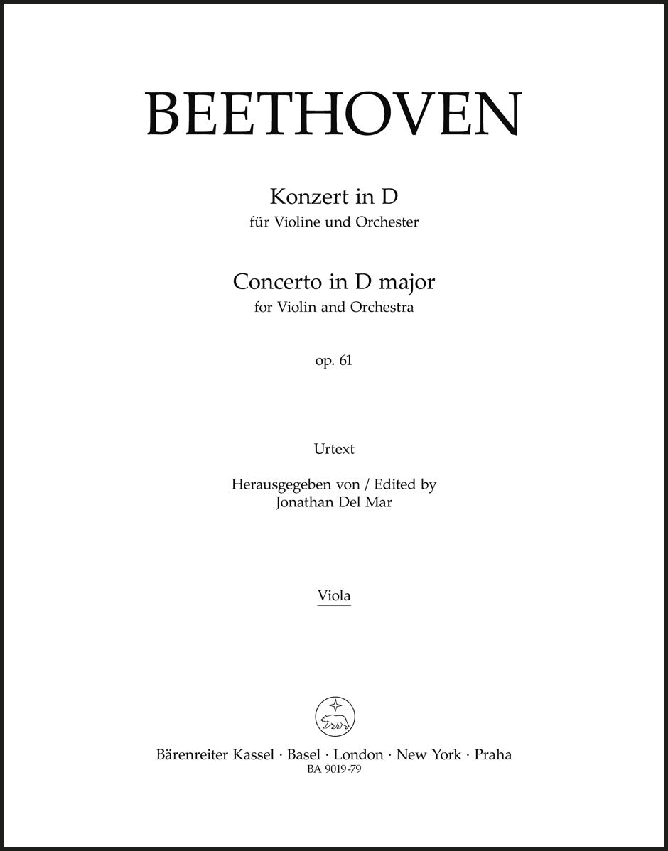 Beethoven: Violin Concerto in D Major, Op. 61