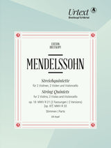 Mendelssohn: String Quintets, MWV R 21 & 33