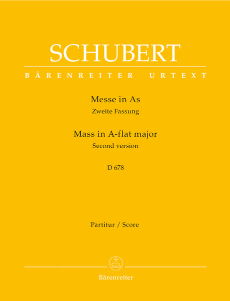 Schubert: Mass in A-flat Major, D 678