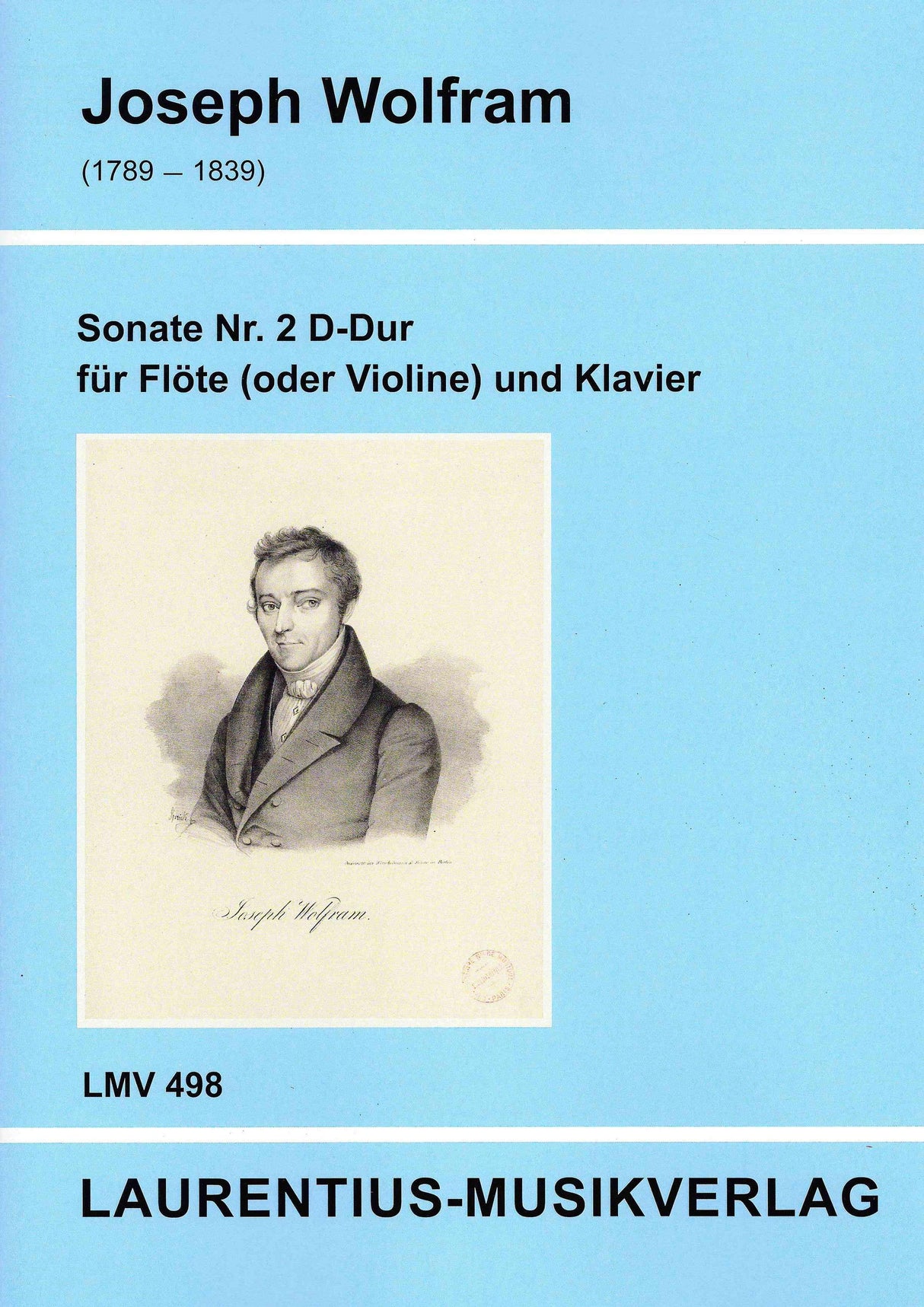 Wolfram: Flute Sonata No. 2 in D Major