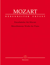 Mozart: Miscellaneous Works for Piano