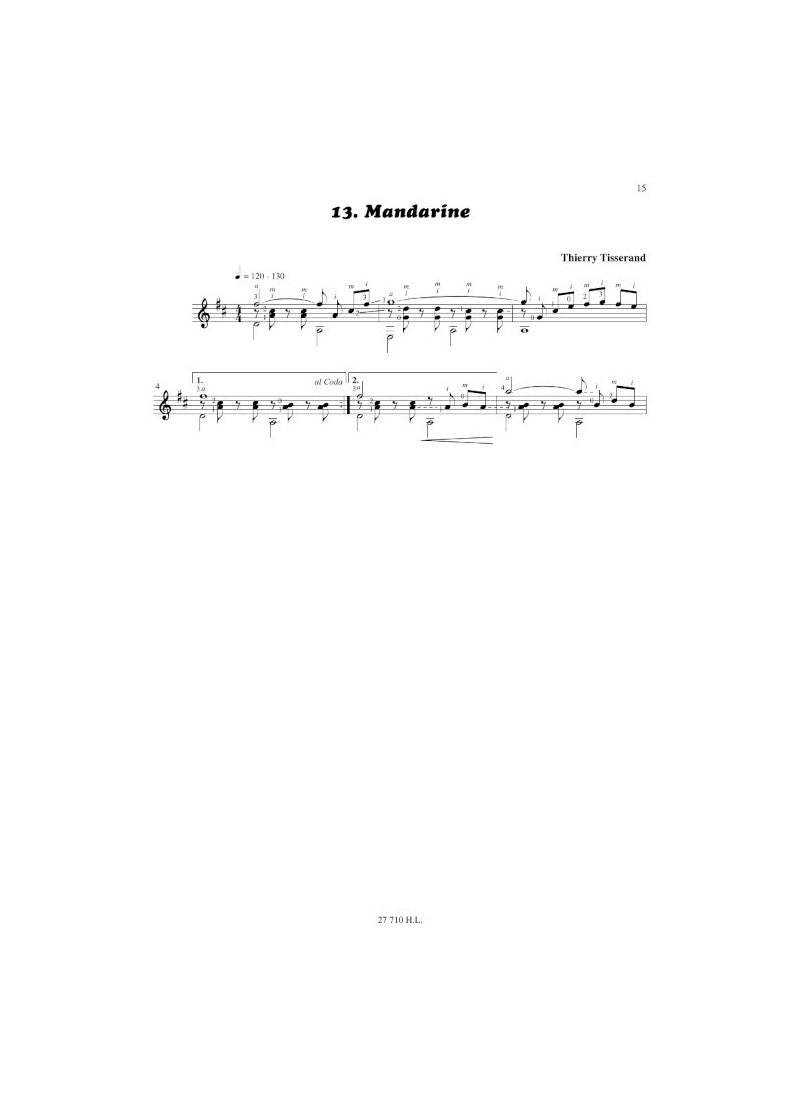Tisserand: Comme des chansons... Volume 1