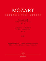 Mozart: Piano Concerto No. 11, K. 413/387a (version for piano and string quartet)