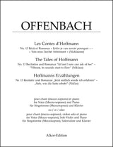 Offenbach: "Enfin je vais savoir pourquoi" and "Vois sous l'archet frémissant"