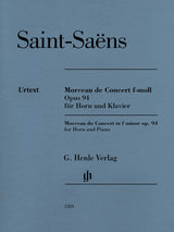 Saint-Saëns: Morceau de Concert, Op. 94