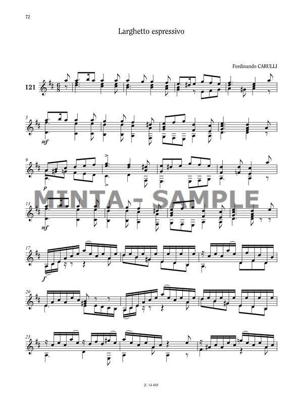 Repertoire for Music Schools - Guitar