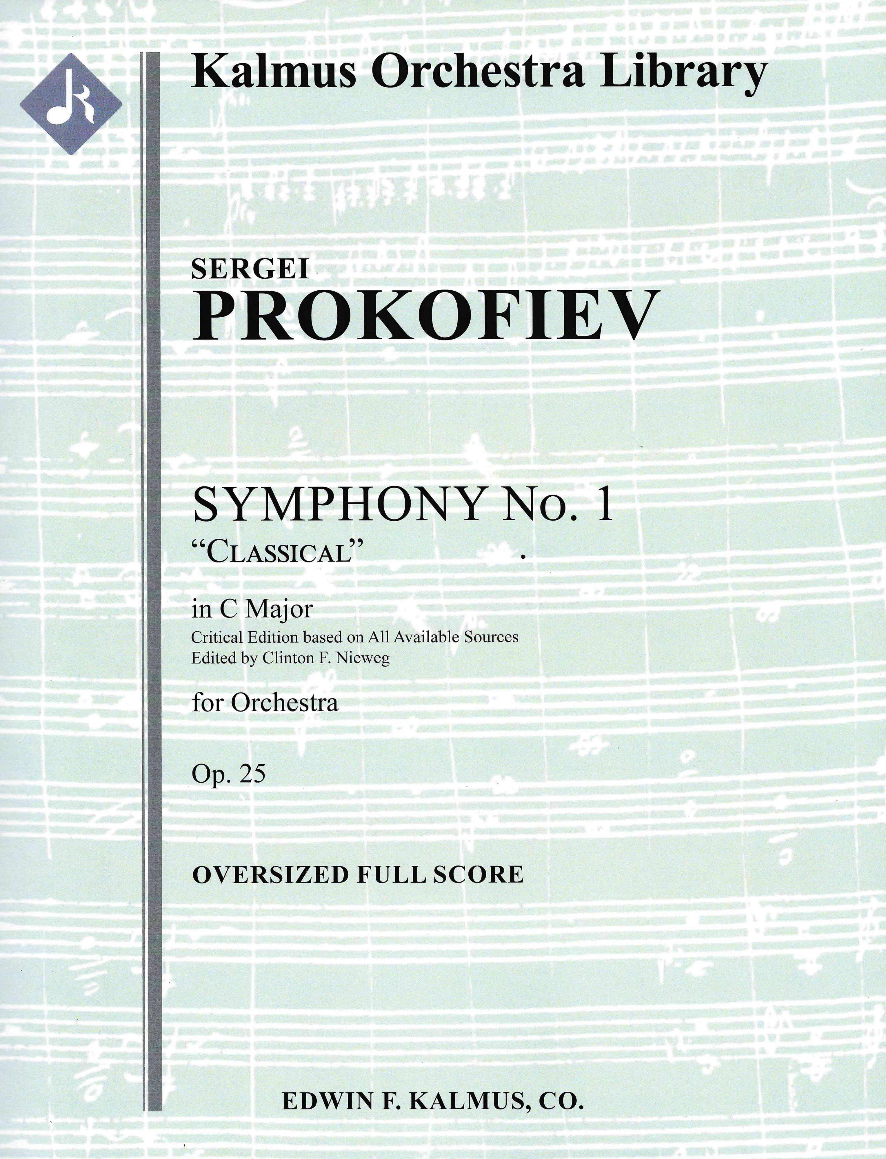 Prokofiev: Symphony No. 1 in D Major, Op. 25 – Ficks Music