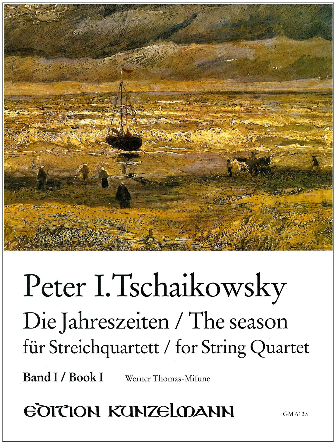 Tchaikovsky: The Seasons (arr. for string quartet) - Book 1 (Jan. - Apr.)