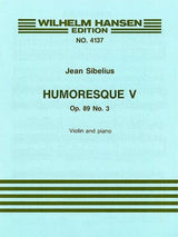 Sibelius: Humoresque No. 5, Op. 89c