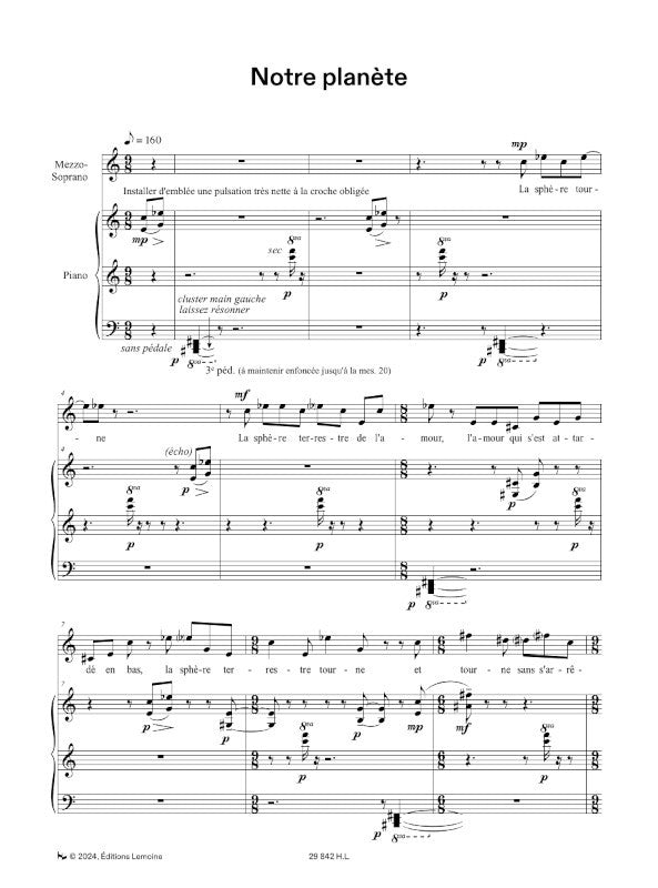 Lejet: 3 Poèmes d'après César Vallejo